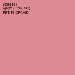#DB8B91 - Petite Orchid Color Image