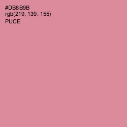 #DB8B9B - Puce Color Image