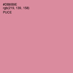 #DB8B9E - Puce Color Image