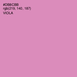 #DB8CBB - Viola Color Image