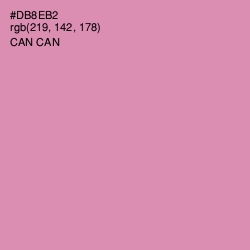 #DB8EB2 - Can Can Color Image