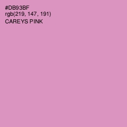 #DB93BF - Careys Pink Color Image