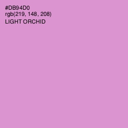 #DB94D0 - Light Orchid Color Image