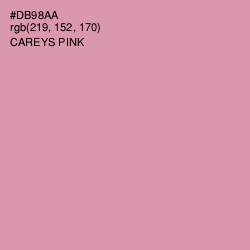 #DB98AA - Careys Pink Color Image