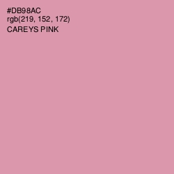 #DB98AC - Careys Pink Color Image