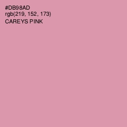 #DB98AD - Careys Pink Color Image