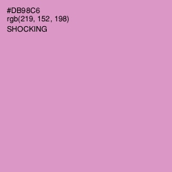 #DB98C6 - Shocking Color Image