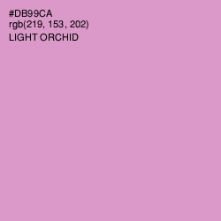 #DB99CA - Light Orchid Color Image