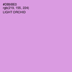 #DB9BE0 - Light Orchid Color Image
