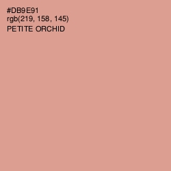 #DB9E91 - Petite Orchid Color Image