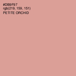 #DB9F97 - Petite Orchid Color Image