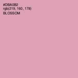 #DBA0B2 - Blossom Color Image