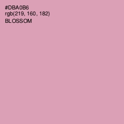 #DBA0B6 - Blossom Color Image