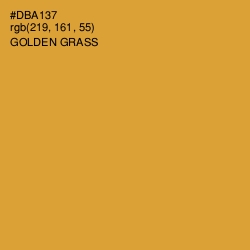 #DBA137 - Golden Grass Color Image