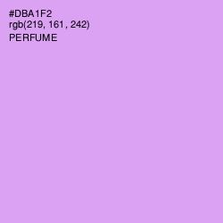 #DBA1F2 - Perfume Color Image