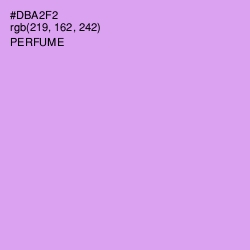 #DBA2F2 - Perfume Color Image