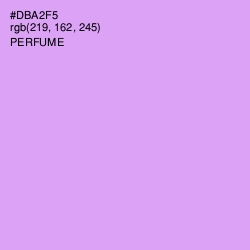 #DBA2F5 - Perfume Color Image