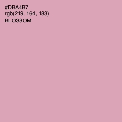 #DBA4B7 - Blossom Color Image