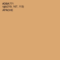 #DBA771 - Apache Color Image