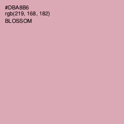 #DBA8B6 - Blossom Color Image