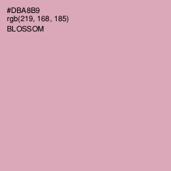 #DBA8B9 - Blossom Color Image