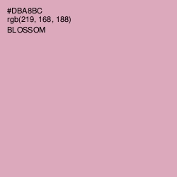 #DBA8BC - Blossom Color Image