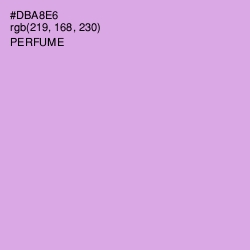 #DBA8E6 - Perfume Color Image