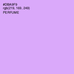 #DBA9F9 - Perfume Color Image