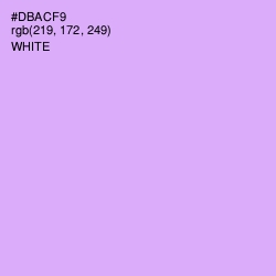 #DBACF9 - Perfume Color Image