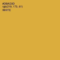 #DBAD3D - Old Gold Color Image