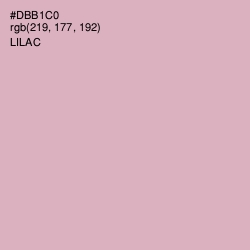 #DBB1C0 - Lilac Color Image