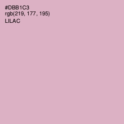 #DBB1C3 - Lilac Color Image