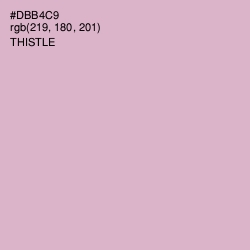 #DBB4C9 - Thistle Color Image