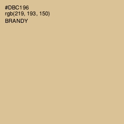 #DBC196 - Brandy Color Image