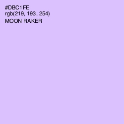 #DBC1FE - Moon Raker Color Image