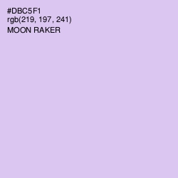 #DBC5F1 - Moon Raker Color Image