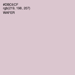 #DBC6CF - Wafer Color Image