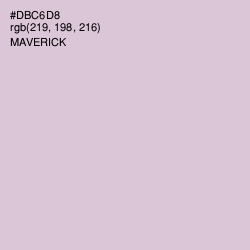 #DBC6D8 - Maverick Color Image