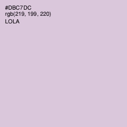 #DBC7DC - Lola Color Image