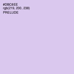 #DBC8EE - Prelude Color Image