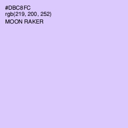 #DBC8FC - Moon Raker Color Image