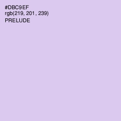 #DBC9EF - Prelude Color Image