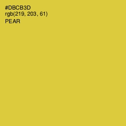 #DBCB3D - Pear Color Image