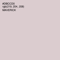 #DBCCD0 - Maverick Color Image