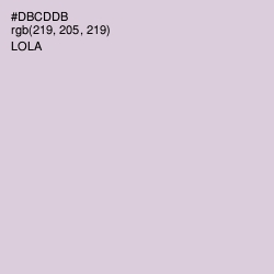 #DBCDDB - Lola Color Image