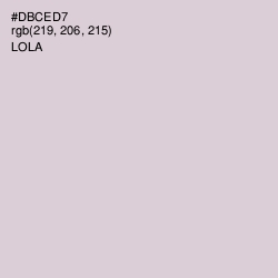 #DBCED7 - Lola Color Image
