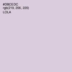#DBCEDC - Lola Color Image