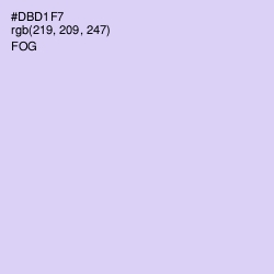 #DBD1F7 - Fog Color Image