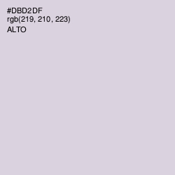 #DBD2DF - Alto Color Image