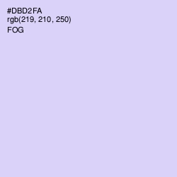 #DBD2FA - Fog Color Image